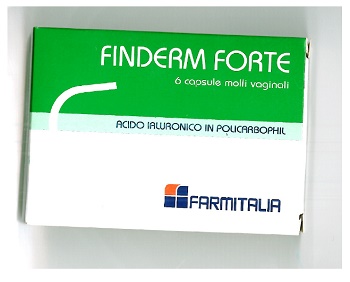 FINDERM FORTE CAPSULE MOLLI VAGINALI CONFEZIONE DA 6 PEZZI - pharmaluna