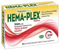 HEMA PLEX FERRO ORGANICO 30 TAVOLETTE - pharmaluna