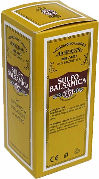 SULFO BALSAMICA SOLUZIONE VIE RESPIRATORIE SUPERIORI 100 ML - pharmaluna