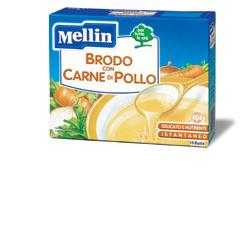MELLIN BRODO CARNE POLLO 10 BUSTINE X 5 G - pharmaluna