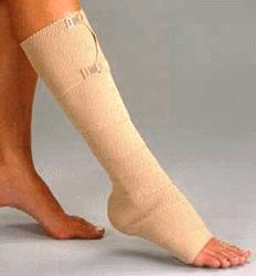 BENDA ELASTICA ALBERT ANDRE BIESTENSIVA MEDIA BEIGE 8X300 A RIPOSO / 750 M IN ESTENSIONE - pharmaluna