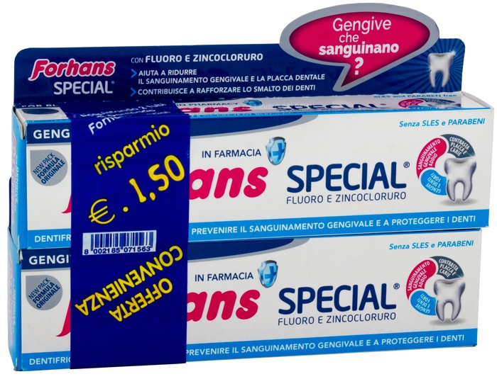 FORHANS SP DENTIF 2X75ML - pharmaluna