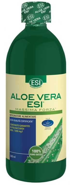 ESI ALOE VERA SUCCO MASSIMA FORZA 500 ML - pharmaluna