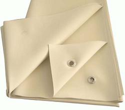 TELO IMPERMEABILE IN PURA GOMMA CON 4 OCCHIELLI DI METALLO AGLI ANGOLI. DIMENSIONI 90X140CM - pharmaluna