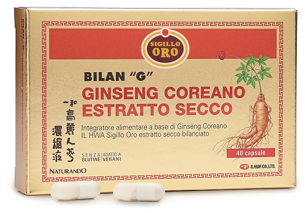 GINSENG BILAN-G 40 CAPSULE - pharmaluna