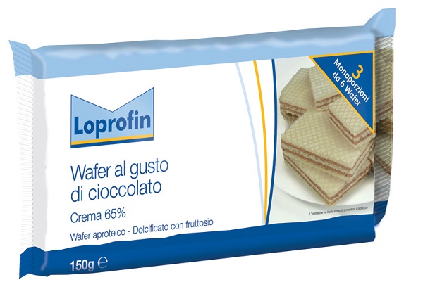 LOPROFIN WAFER CIOCCOLATO 150 G - pharmaluna