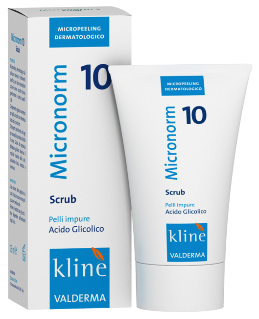 MICRONORM SCRUB 10 PEELING 75 ML - pharmaluna