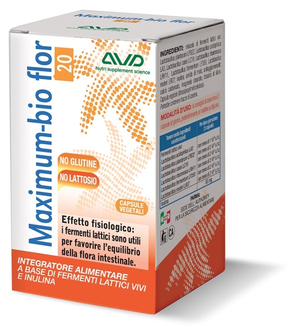 MAXIMUM BIO FLOR 20 75 CAPSULE - pharmaluna