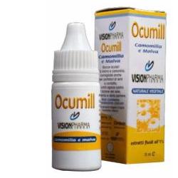 SOLUZIONE LUBRIFICANTE OCUMILL CAMOMILLA MALVA 15 ML - pharmaluna
