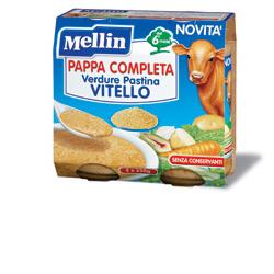 MELLIN PAPPA COMPLETA VITELLO 250 G 2 PEZZI - pharmaluna