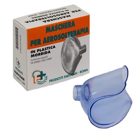 MASCHERA MORBIDA. RICAMBIO PER AEROSOLTERAPIA - pharmaluna
