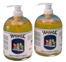 L'AMANDE MARSEILLE SAPONE LIQUIDO VEGETALE NON PROFUMATO 500 ML - pharmaluna