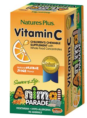 ANIMAL PARADE VITAMINA C 90 COMPRESSE MASTICABILI - pharmaluna