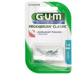 GUM PROXABRUSH CLASSIC 614 SCOVOLINO INTERDENTALE 8 PEZZI - pharmaluna