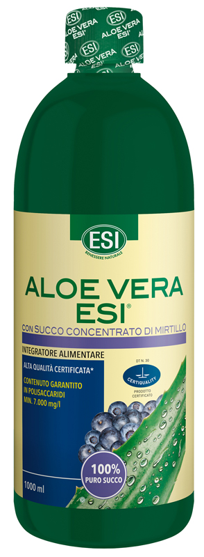 ESI ALOE VERA SUCCO MIRTILLO 1000 ML - pharmaluna
