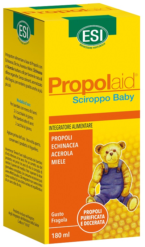 ESI PROPOLAID PROPOLBABY SCIROPPO 180 ML - pharmaluna