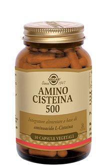 AMINO CISTEINA 500 30 CAPSULE VEGETALI - pharmaluna