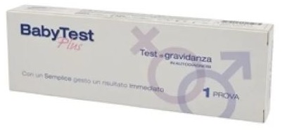 TEST GRAVIDANZA BABYTEST PLUS 1 1 PEZZO - pharmaluna