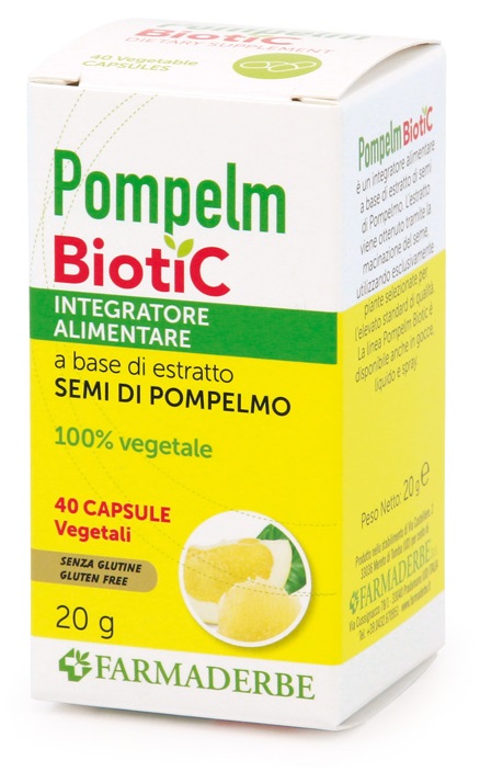 POMPELMBIOTIC 40 CAPSULE 16 G - pharmaluna