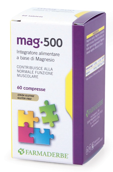 MAG 500 60 COMPRESSE - pharmaluna