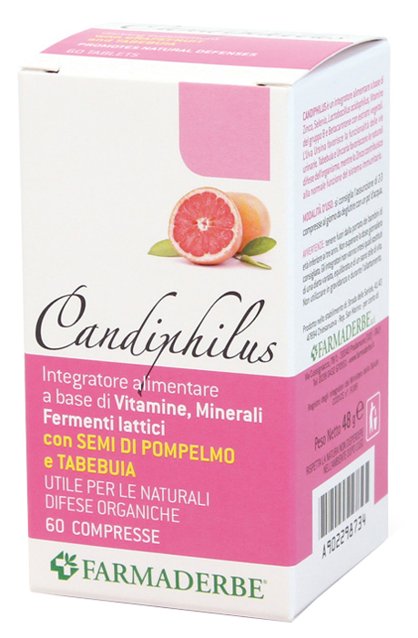 CANDIPHILUS 60 COMPRESSE - pharmaluna