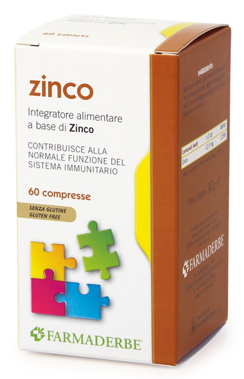 ZINCO 60 COMPRESSE - pharmaluna