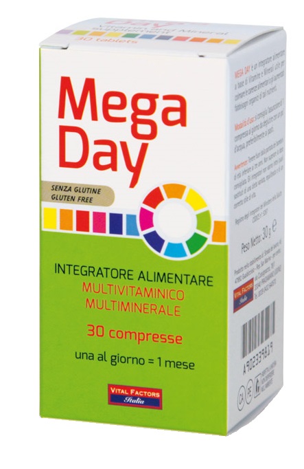 MEGA DAY 30 COMPRESSE - pharmaluna