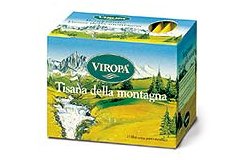 VIROPA TISANA MONTAGNA 15 BUSTINE - pharmaluna