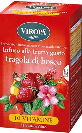 VIROPA 10 VIT FRAGOLA DEL BOSCO 15 BUSTINE - pharmaluna