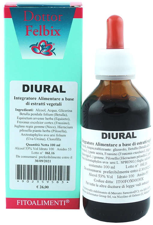 DIURAL GOCCE 100 ML - pharmaluna