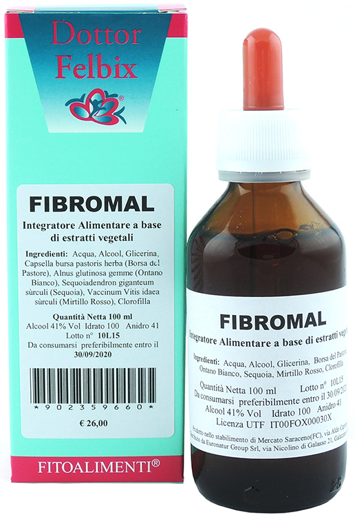 FIBROMAL GOCCE 100 ML - pharmaluna