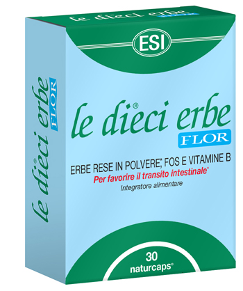 ESI LE DIECI ERBE FLOR 30 CAPSULE - pharmaluna