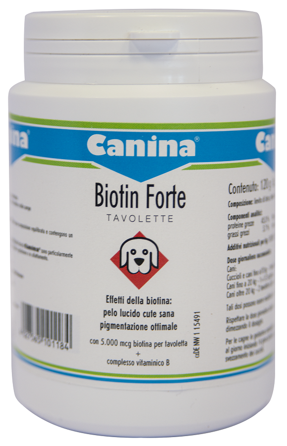 BIOTIN FORTE 120 TAVOLETTE - pharmaluna