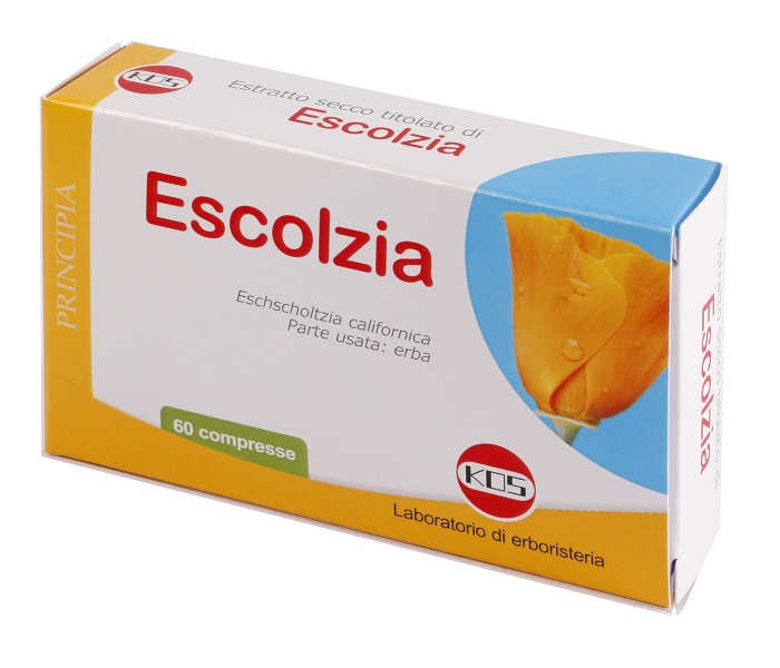 ESCOLZIA ESTRATTO SECCO 60 COMPRESSE - pharmaluna