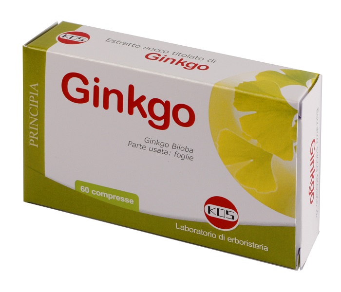GINKGO BILOBA ESTRATTO SECCO 60 COMPRESSE - pharmaluna