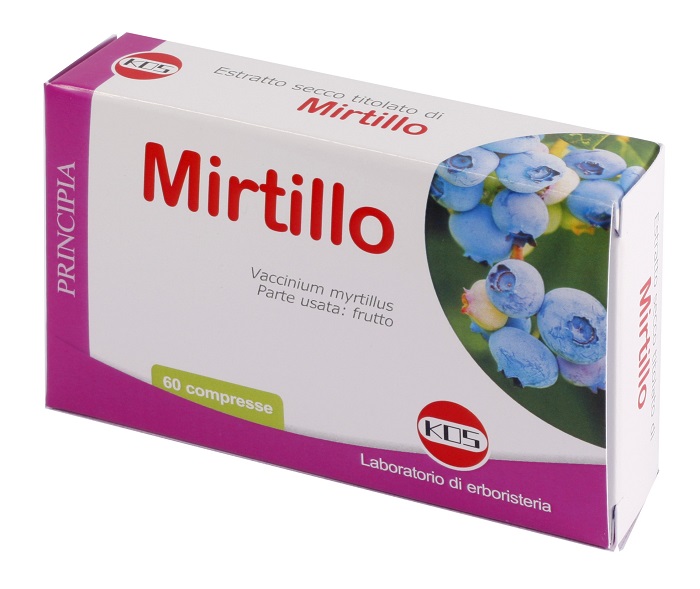 MIRTILLO ESTRATTO SECCO 60 COMPRESSE - pharmaluna