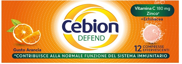 CEBION DEFEND 12 COMPRESSE EFFERVESCENTI - pharmaluna