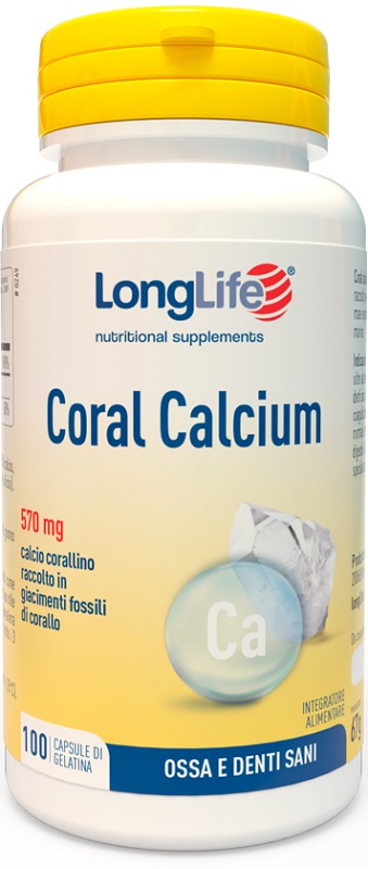 LONGLIFE CORAL CALCIUM 100 CAPSULE - pharmaluna