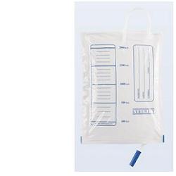 SACCA DA LETTO PER RACCOLTA URINA TUBO DI COLLEGAMENTO 90CM SENZA VALVOLA DI SCARICO 1 PEZZO - pharmaluna