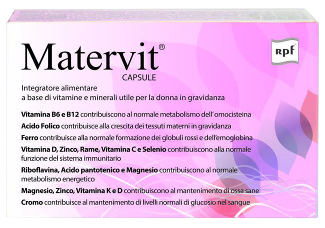 MATERVIT 30 CAPSULE - pharmaluna