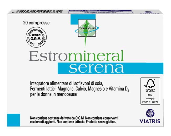 ESTROMINERAL SERENA 20 COMPRESSE - pharmaluna