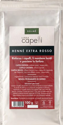 HENNE EXTRA ROSSO 100G - pharmaluna