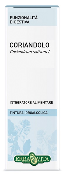 CORIANDOLO SEMI TINTURA IDROALCOLICA 50 ML EBV - pharmaluna