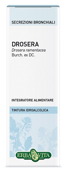 DROSERA PIANTA TINTURA IDROALCOLICA 50 ML EBV - pharmaluna