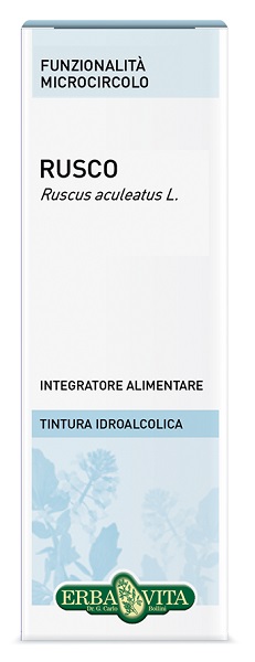 RUSCO RIZOMA TINTURA IDROALCOLICA 50 ML EBV - pharmaluna