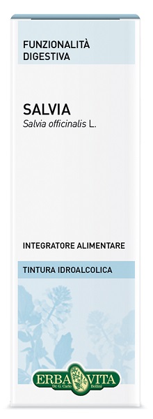 SALVIA FOGLIE TINTURA IDROALCOLICA 50 ML EBV - pharmaluna