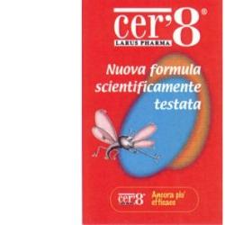 CER'8 CUSCINETTI ADESIVI ANTI ZANZARE SCATOLA DA 48 CUSCINETTI - pharmaluna