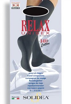RELAX UNISEX 140 GAMBALETTO COTTON NATUR M - pharmaluna