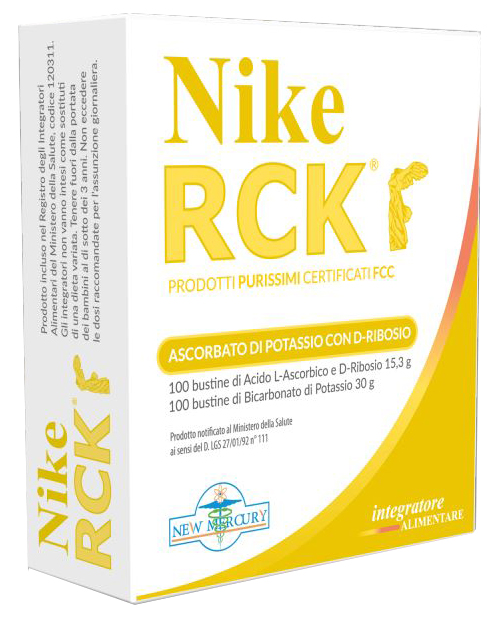 NIKE RCK ASCORBATO POTASSIO + RIBOSIO 200 BUSTINE 45,30 G - pharmaluna