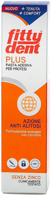 FITTYDENT PLUS ADESIVO PROTESI 40 G - pharmaluna